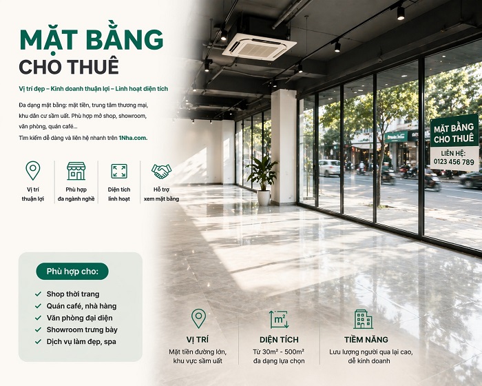 Mặt bằng cho thuê